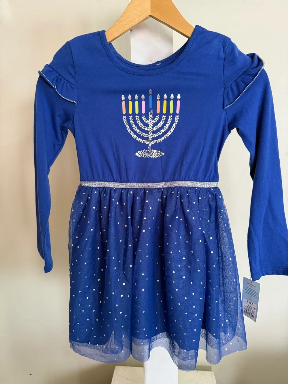 NWT Cat & Jack Hanukkah Tutu Dress